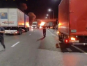 В Ростовской области на трассе взорвался грузовик