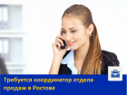 Требуется координатор отдела продаж