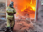 Пожар на рынке «Классик» в Ростове потушили