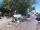 В Ростове в массовой аварии на Змиевской балке погиб мужчина, трое пострадали