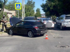 В Ростове в ДТП с участием трёх автомобилей пострадали пятеро, в том числе ребёнок