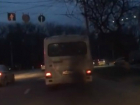 Создающую аварийные ситуации на дорогах Ростова «вредную» маршрутку поймали на видео