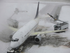 Мощный снегопад стал причиной задержки прилетающих рейсов из Москвы в Ростов-на-Дону