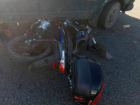 Протаранивший легковушку на бешеной скорости мотоциклист попал в реанимацию под Ростовом