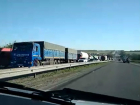  В огромную пробку попали сотни взбешенных утренним ремонтом дороги водителей под Ростовом