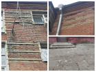 В Ростове дом с выпадающими кирпичами отремонтируют до конца марта 