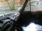 В Ростове угонщики украли машину, покатались и сожгли 