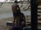 Сексуальные игры молодой пары на детской песочнице в парке Ростова возмутили прохожих