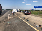 В Ростовской области в пробке столкнулись шесть авто