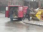В центре Ростова пресекли незаконный сброс мусора на контейнерные площадки