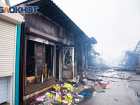 В МЧС назвали причину крупного пожара на рынке «Темерник» в Ростове-на-Дону