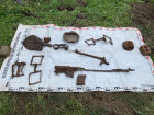 В Ростове на Западном поисковики нашли фрагменты оружия времен ВОВ