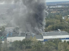 В промзоне в Ростове случился крупный пожар