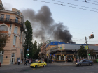 Пожарные тушат заброшенное здание в центре Ростова 27 августа