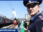 В Ростове поезд «Победа» смогли увидеть только те, кто захватил с собой паспорт