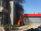 В Ростове на рынке «Уют» вспыхнул пожар