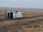 Под Ростовом в ДТП с опрокинувшимся грузовиком пострадали пять человек