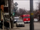 Перекрытие улицы Ченцова в Ростове после обнаружения подозрительной сумки сняли на видео