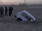 «Нива» с водителем провалилась под лед в Таганрогском заливе