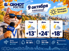 До +24 градусов и умеренная магнитная буря ожидают Ростов 9 октября