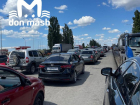 На трассах в Ростовской области возникли огромные пробки после ЧП на Крымском мосту