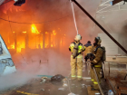 В Ростове на рынке «Классик» загорелся магазин с пиротехникой