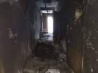 Удушливые клубы дыма шли из горящего здания судебных приставов под Ростовом 