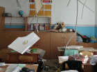 В школе No11 в Азове рухнул потолок прямо во время урока