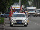 В Ростове прошел автопробег за мир на дорогах 