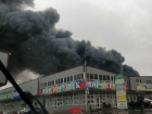 Емкости с горючими веществами взрывались на горящем рынке "Атлант-сити" под Ростовом