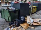 В Ростове разрушили показательную площадку по раздельному сбору мусора в центре города