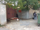 Бездомный захватил участок земли в центре Ростова