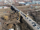 Подрядчик приступил к активной стадии реконструкции моста на улице Малиновского в Ростове