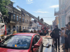 В центре Ростова горит доходный дом Ботвинникова
