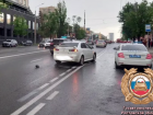 В центре Ростова иномарка сбила 14-летнего пешехода