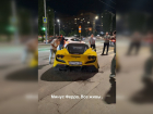 В Ростове Ferrari каскадера Чеботарева влетел в бордюр в паре метров от прохожих