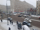 Ростов-на-Дону 14 февраля из-за сильного снегопада сковали девятибалльные пробки