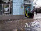 Кусок балкона рухнул на Пушкинской Ростова 