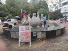 Волонтеры «Том Сойер Феста» продолжают восстанавливать фонтан «Лиры» в Ростове