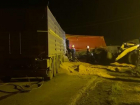 В Ростовской области водитель грузовика погиб в загоревшейся после ДТП кабине