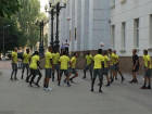 «Андерлехт» провел тренировку на площади Советов в центре Ростова 