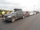 В Ростовской области на трассе М-21 столкнулись шесть автомобилей