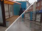 Администрация Ростова официально разрешила установить ларьки, которые полностью перекрыли остановку