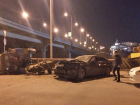 В Ростове на проспекте Сиверса в результате ДТП «БМВ» перевернул трактор