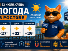 В Ростове 22 июля установится солнечная и жаркая погода