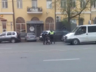 Забавная погоня гаишника за мотоциклистом в Ростове попала на видео