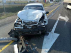 Ростовчанка на Chevrolet разбилась сама и покалечила пассажирку, въехав в грузовик под Волгоградом