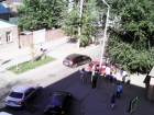Молодая семья с ребенком перевернулась в иномарке на перекрестке Ростова 