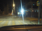 Ослепляющий водителей прожектор создает угрозу ДТП на перекрестке Ростова