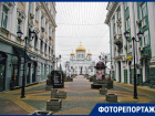 Редкие прохожие и пустынные улицы: фоторепортаж с улиц Ростова 1 января